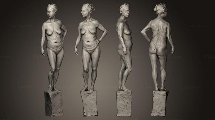 Figurines of girls (Class Demo, STKGL_0179) 3D models for cnc